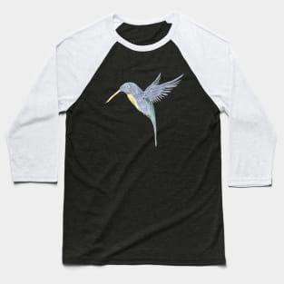 Watercolor Hummingbird Baseball T-Shirt